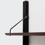 Teak Wall Unit by Louis van Teeffelen for WeBe 1950's