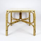 Bamboo dining table, 1970s