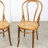 Vintage No. 18 Dining Chairs attributed to Michael Thonet, Set of 2
