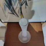 Daum France crystal soliflore vase