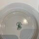 Set of 4 hollow plates, foliage decorations, Manufacture de St-Amand-les-Eaux