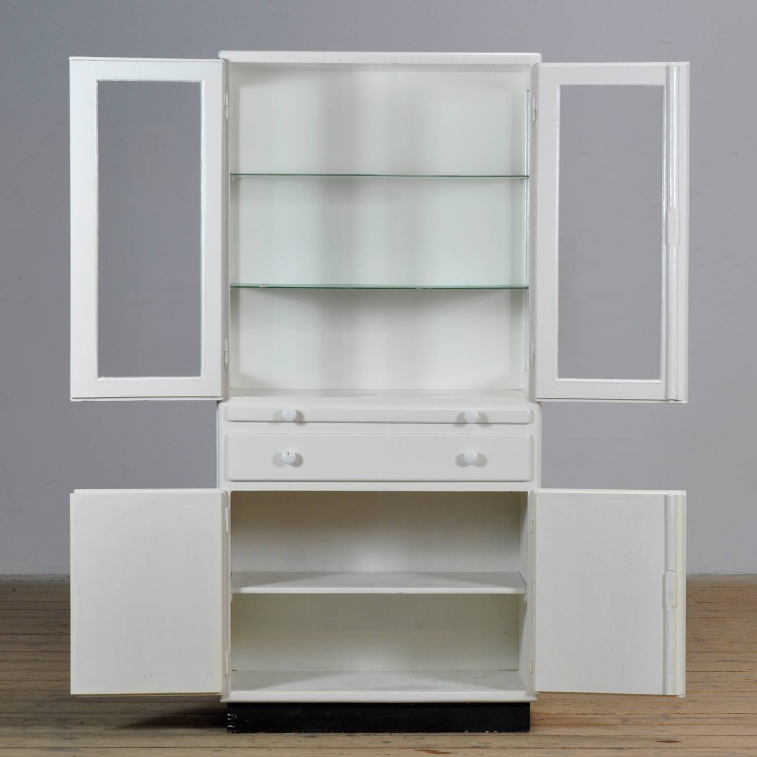 Wooden medical cabinet, 1950s