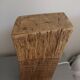 Lampe en bois de chêne sculptée, Dominique Dezen