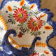 Henriot Quimper faience serving plate