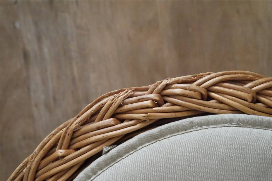 Pair of rattan armchairs by Bengt Ruda 1960