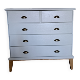 Rød Sødgren chest of drawers white