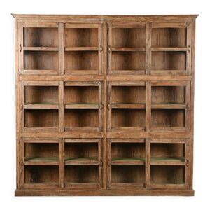 vitrine en bois
