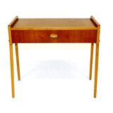 Teak and oak bedside table, Sweden, 1960