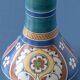 Pair of hand-painted ceramic table lamps in Dutch Art Nouveau–Art Deco style, 1910–1917.