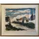 Vlaminck, original lithograph Montigny-sur-Avre signed 20th century