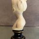Bust of Louis Brongniart after Houdon in Limoges porcelain biscuit