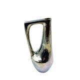 A. Cytère, modern iridescent gres vase, Rambervillers France 1950s