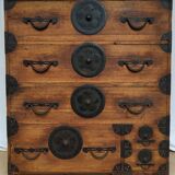 Tansu Japan 19th-century laundry dresser