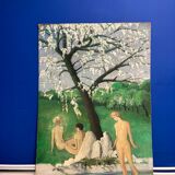 Oil on sign "The Three Graces"