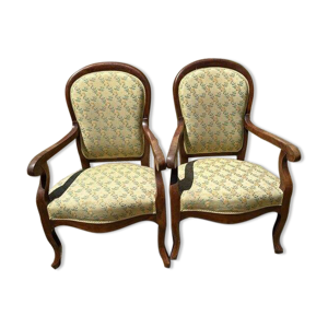 Paire de fauteuils anciens