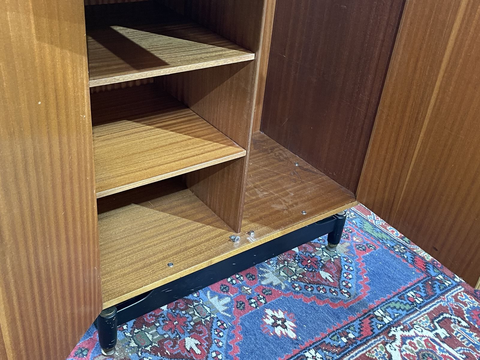 Gplan dressing cabinet in blond oak from the 1970s