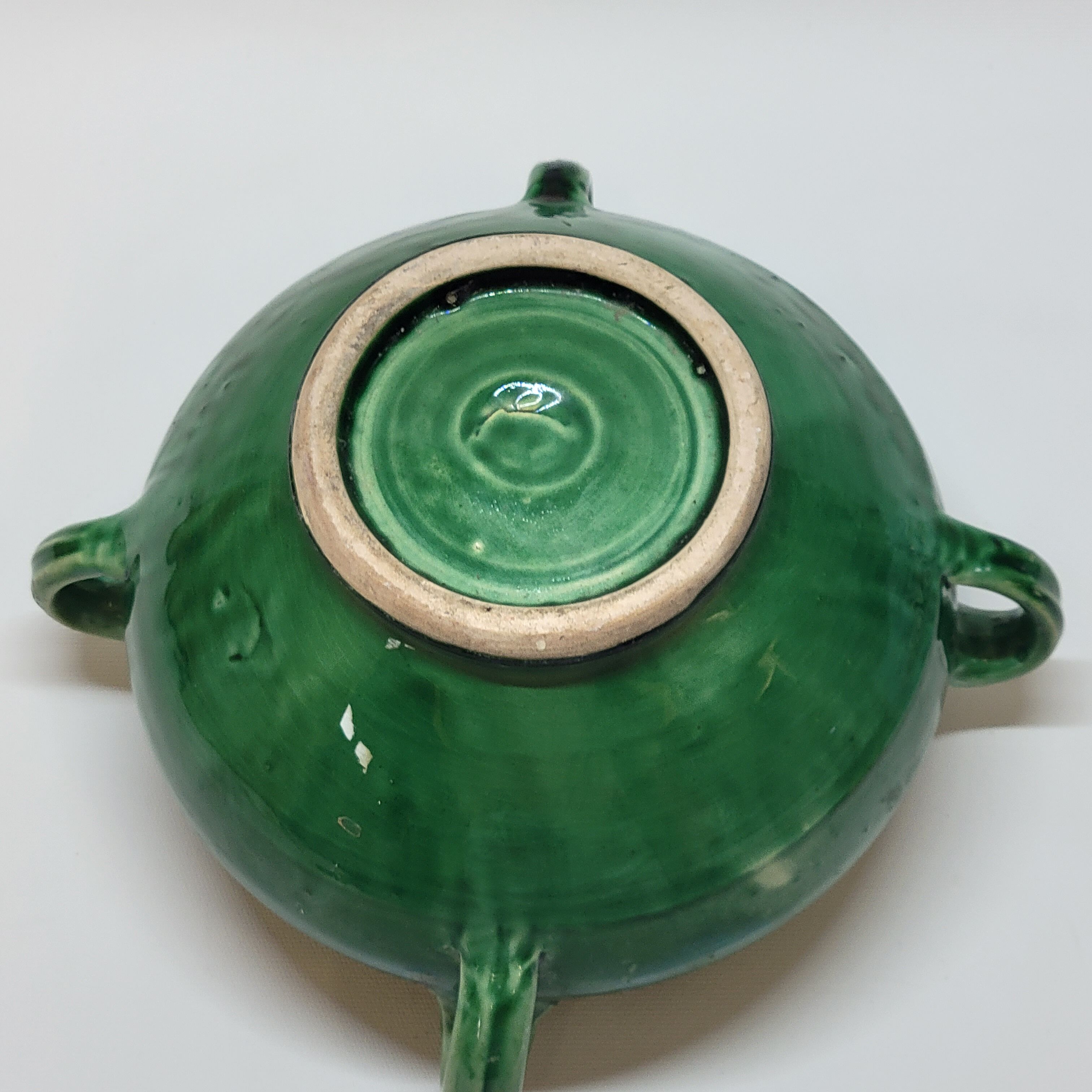 Green Glazed Terracotta Pottery