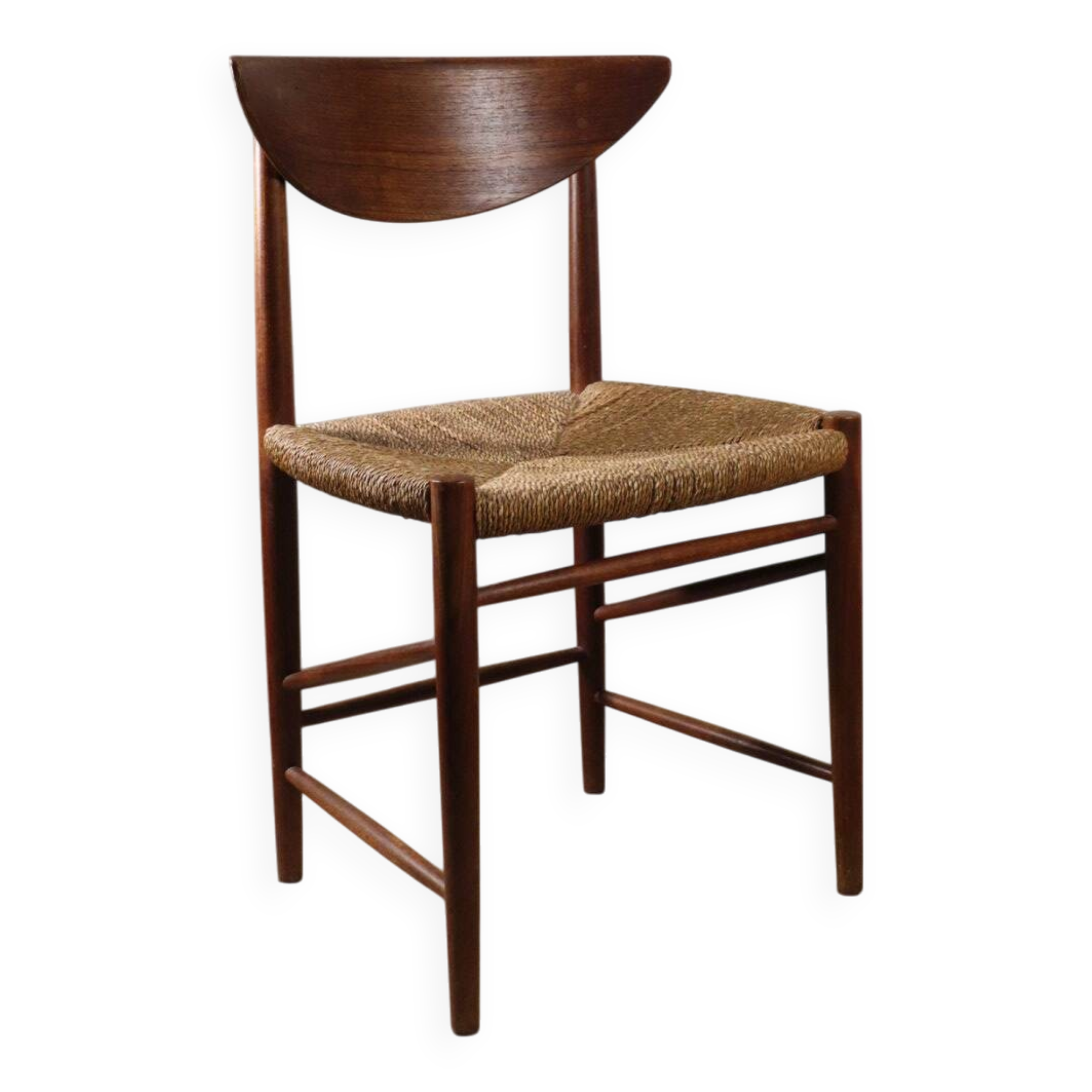 Chaise modèle "316" de Peter Hvidt & Orla Molgaard en teck, 1960