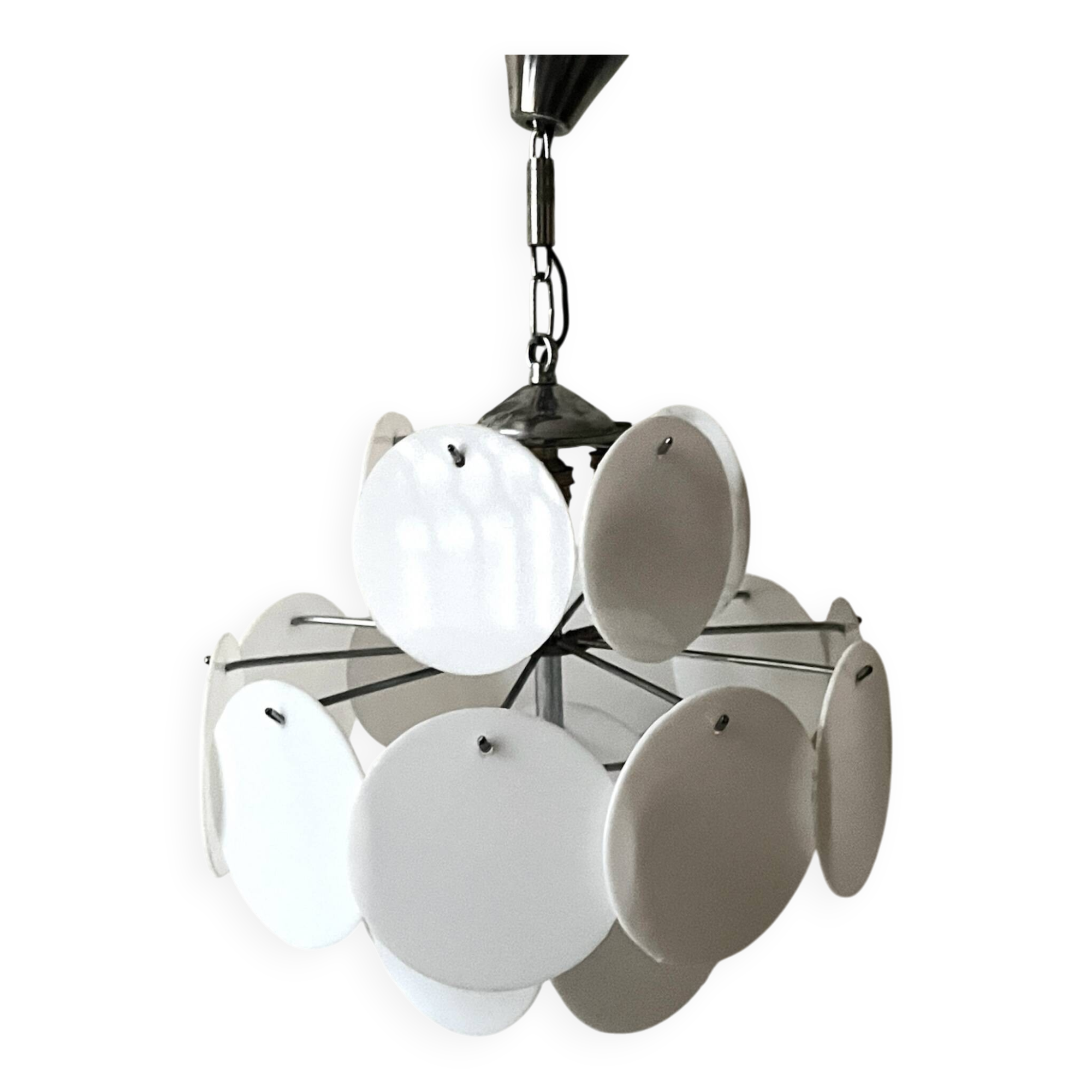 Italian suspension light by Vistosi, design Italy 1970.