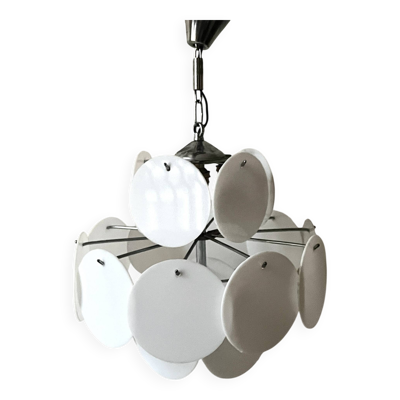 Suspension italienne d'apres Vistosi, design italie 1970