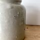 Large white sandstone mustard pot, 5L