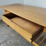 Scandinavian coffee table in blond wood