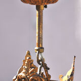 Hot air balloon chandelier, stamps