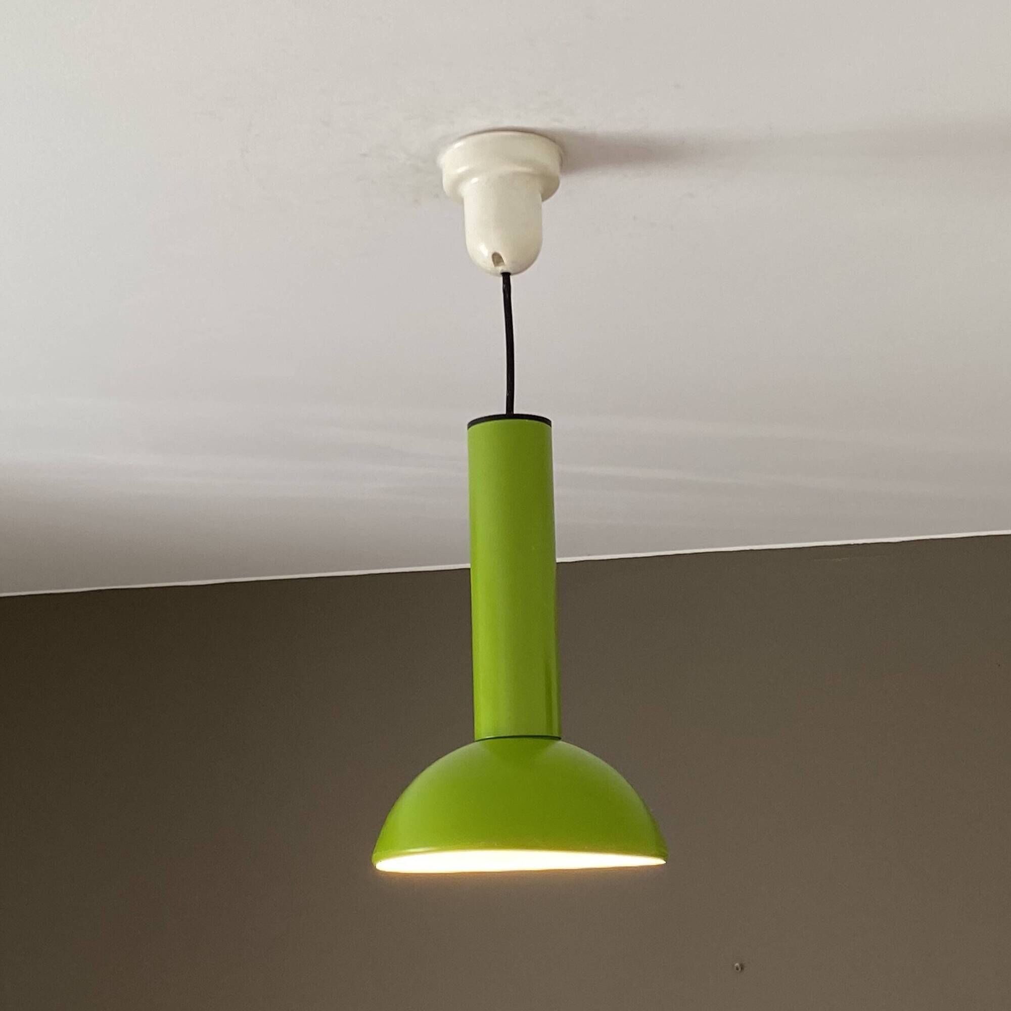 Lot de 2 suspensions lita. 1970. Space age.