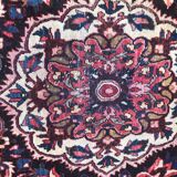 Large antique Persian carpet Bakhtiar handmade 210x327