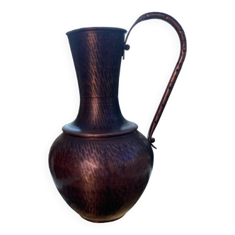 Copper vase pitcher