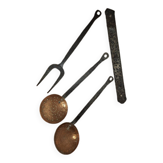 Copper cutlery