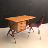 Rattan desk 1960