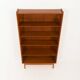 Johannes Sorth teak bookcase, Bornholm, Denmark 1960