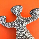 1960s Pair of Ceramic Candlesticks