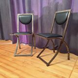 Pair of Sinus chairs designed by Karl Friedrich Förster, KFF, Germany, 1990