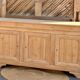 Enfilade ancienne en bois massif brut - 3 tiroirs 