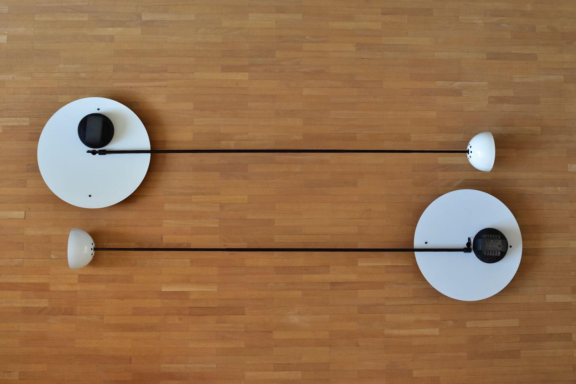 1980s Alessia Ceiling Lamp by Carlo Forcolini for Artemide, Made in Italy