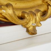 Mirror medallion Napoleon III oval 19th 90 x 60 style Louis XVI