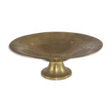 Brass platter on the foot