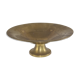 Brass platter on the foot