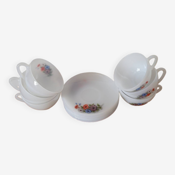 Set of 6 vintage cups and saucers