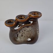 Mid-Century Modern Triple Candle Holder by Ditmar Urbach, Czechoslovakia, 1