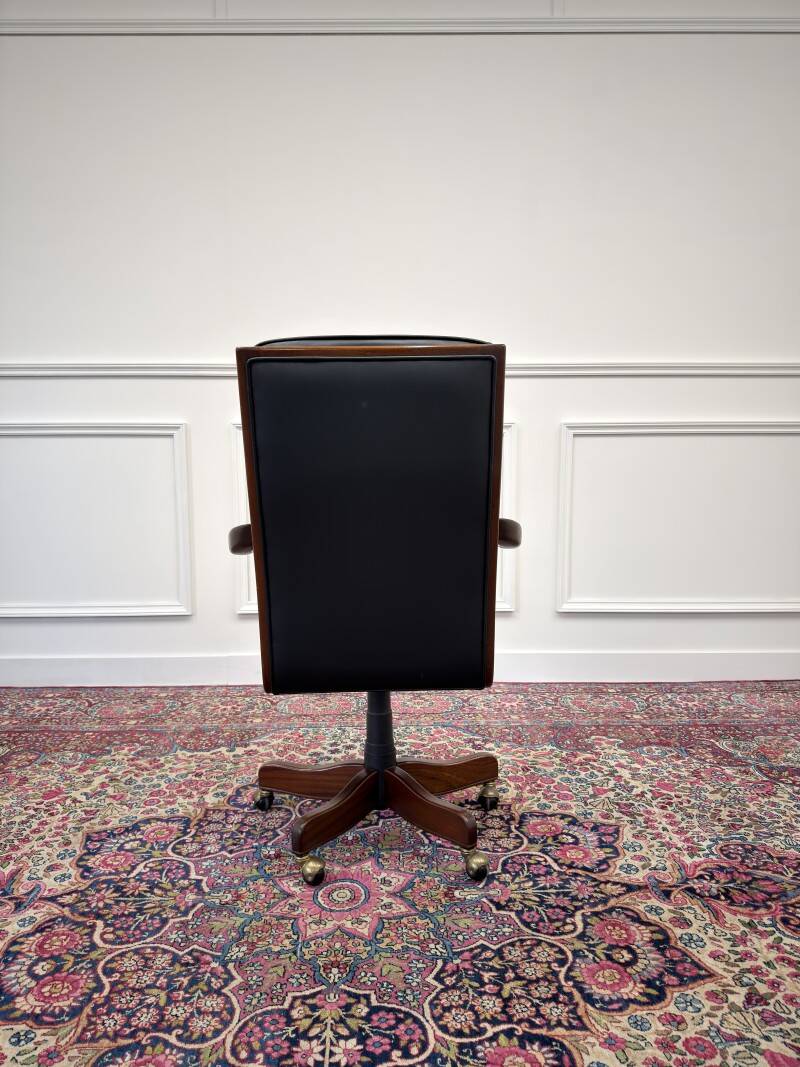 Set of Classic English Chesterfield Office Chairs