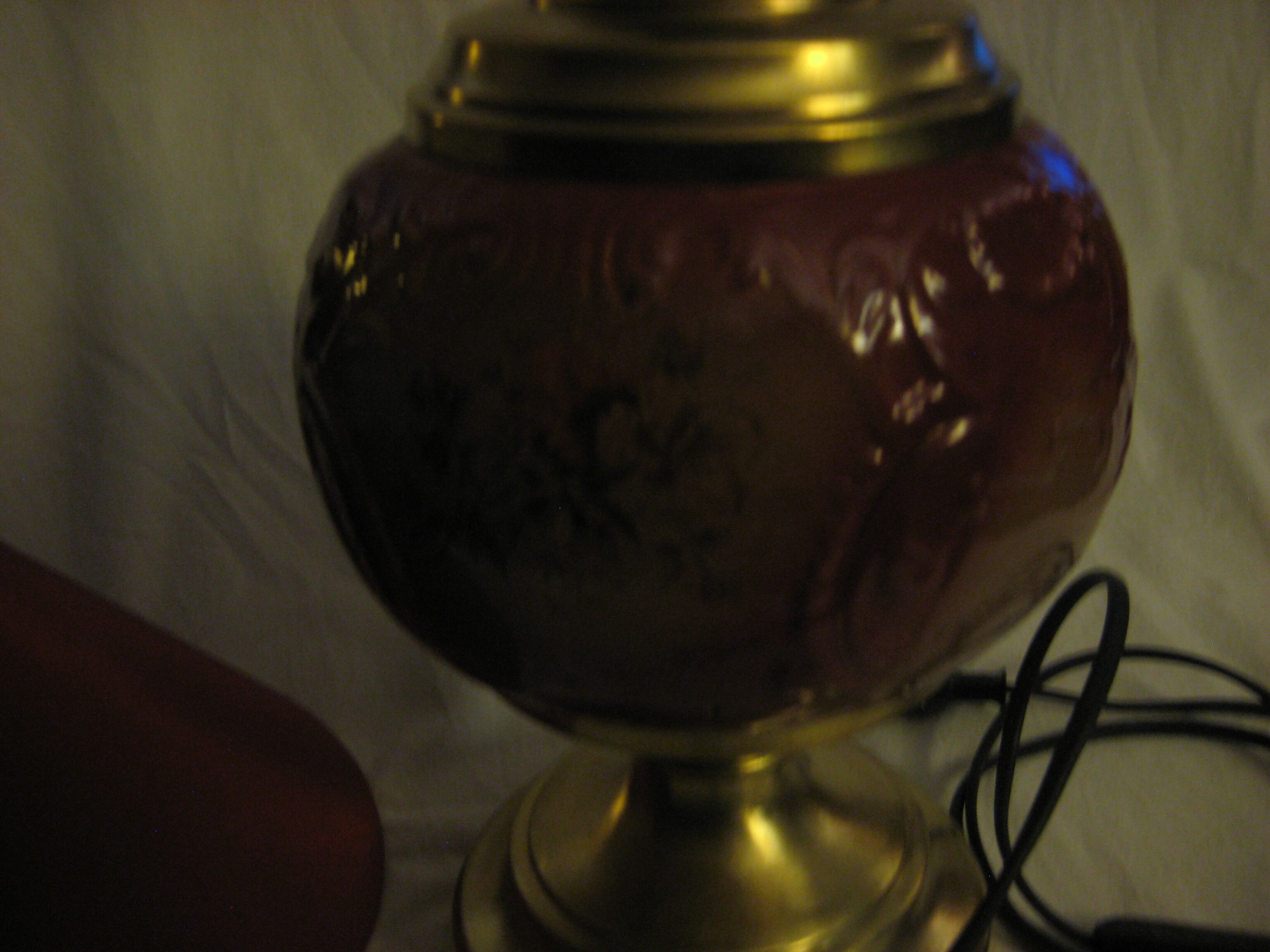 Ancient art deco lamp