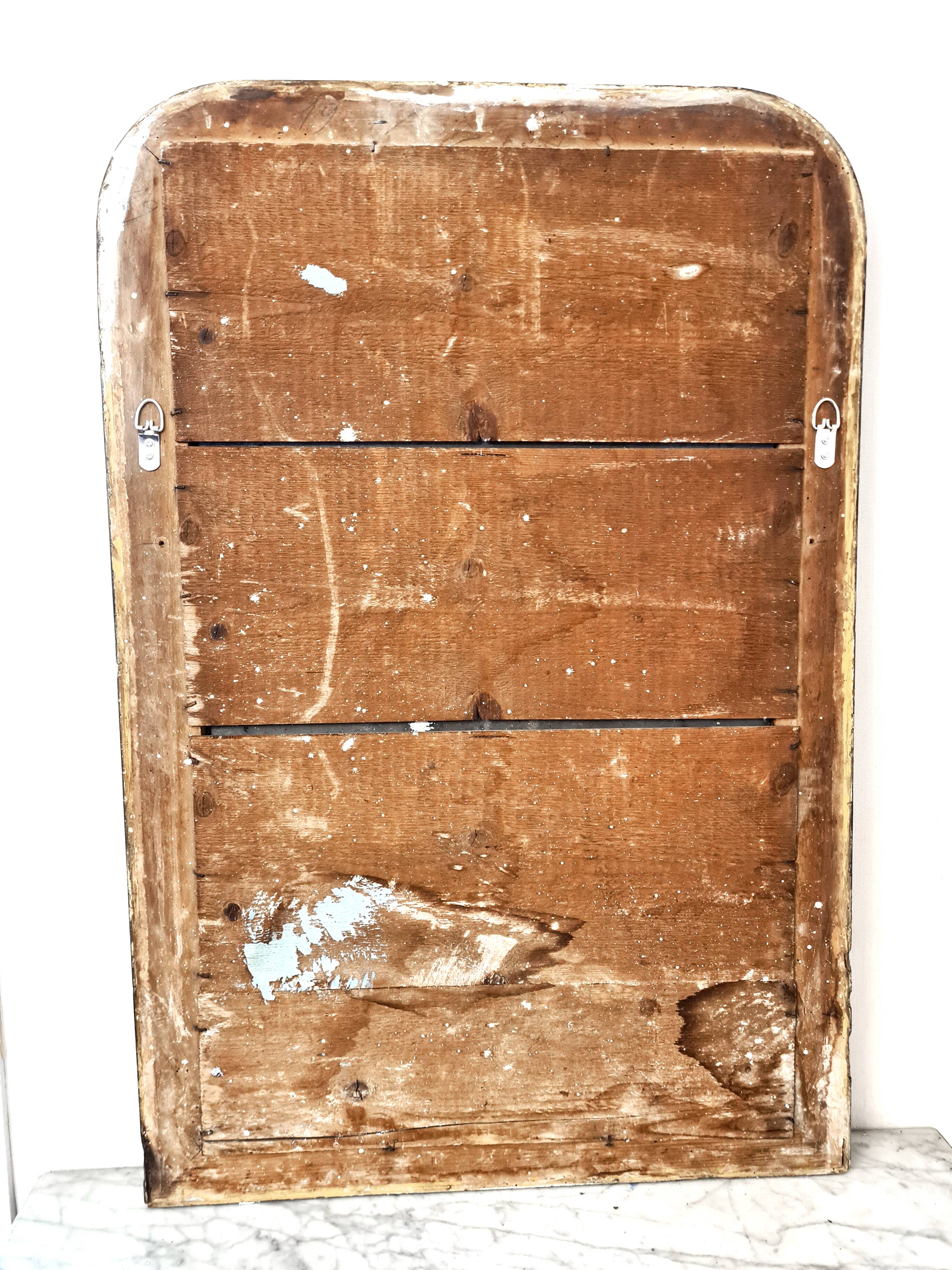 Louis-Philippe gilded mirror "Bertile"