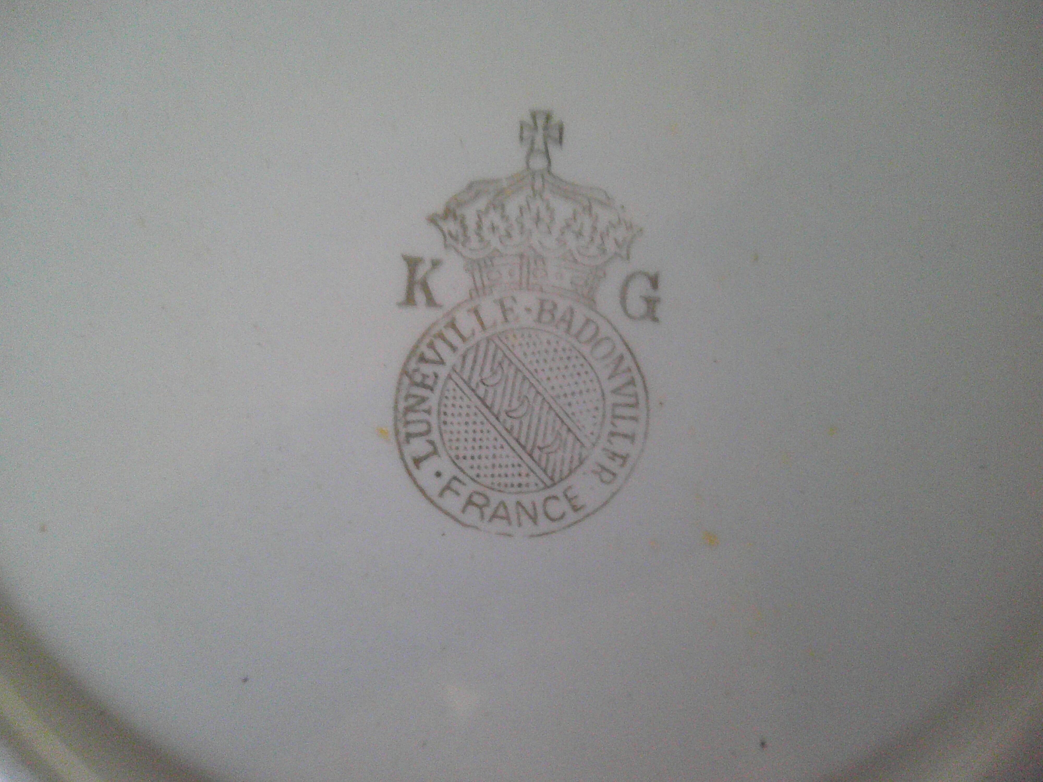 6 Luneville dessert plates