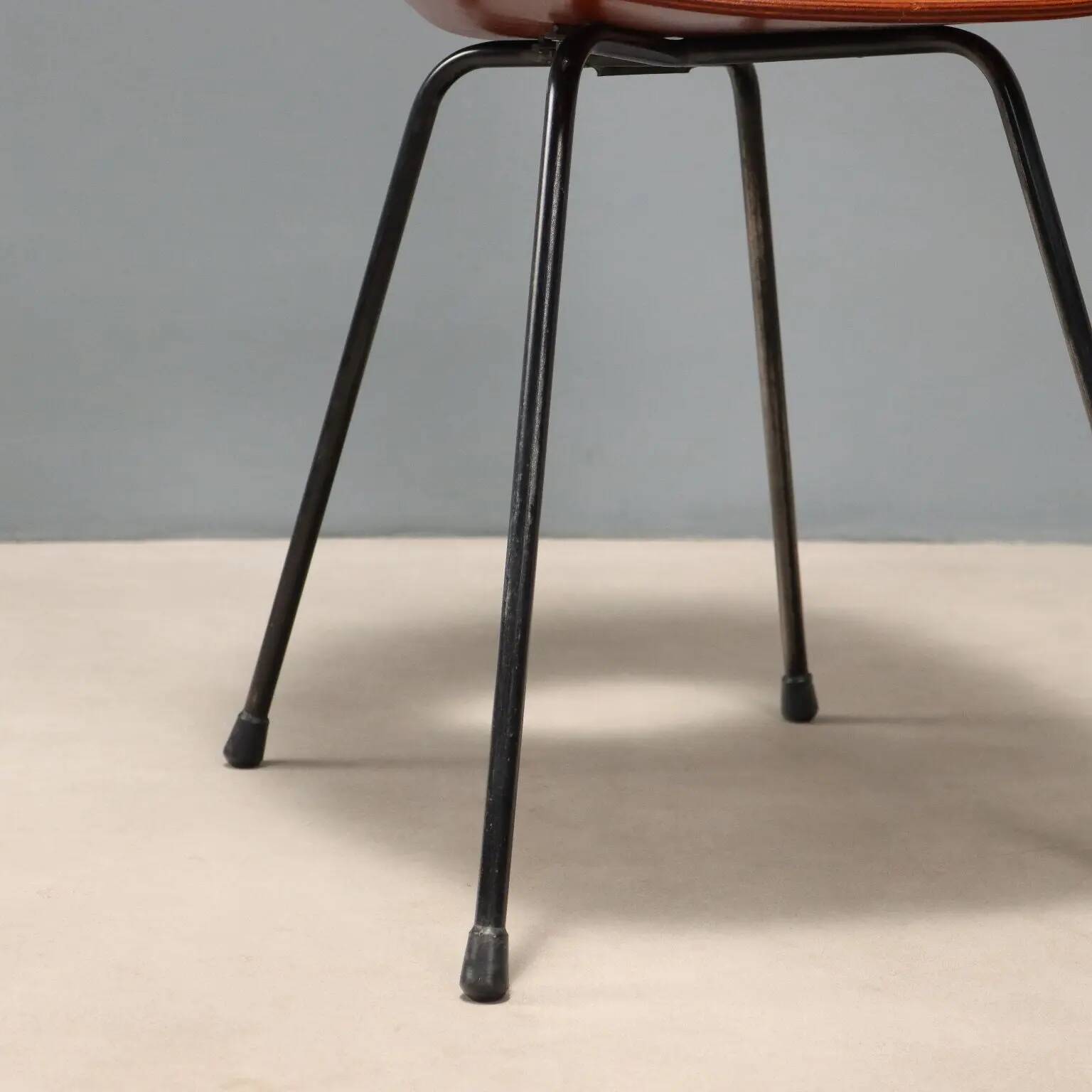 Vintage chair Medea F.lli Tagliabue, design by Vittorio Nobili, Italy, 1960s.