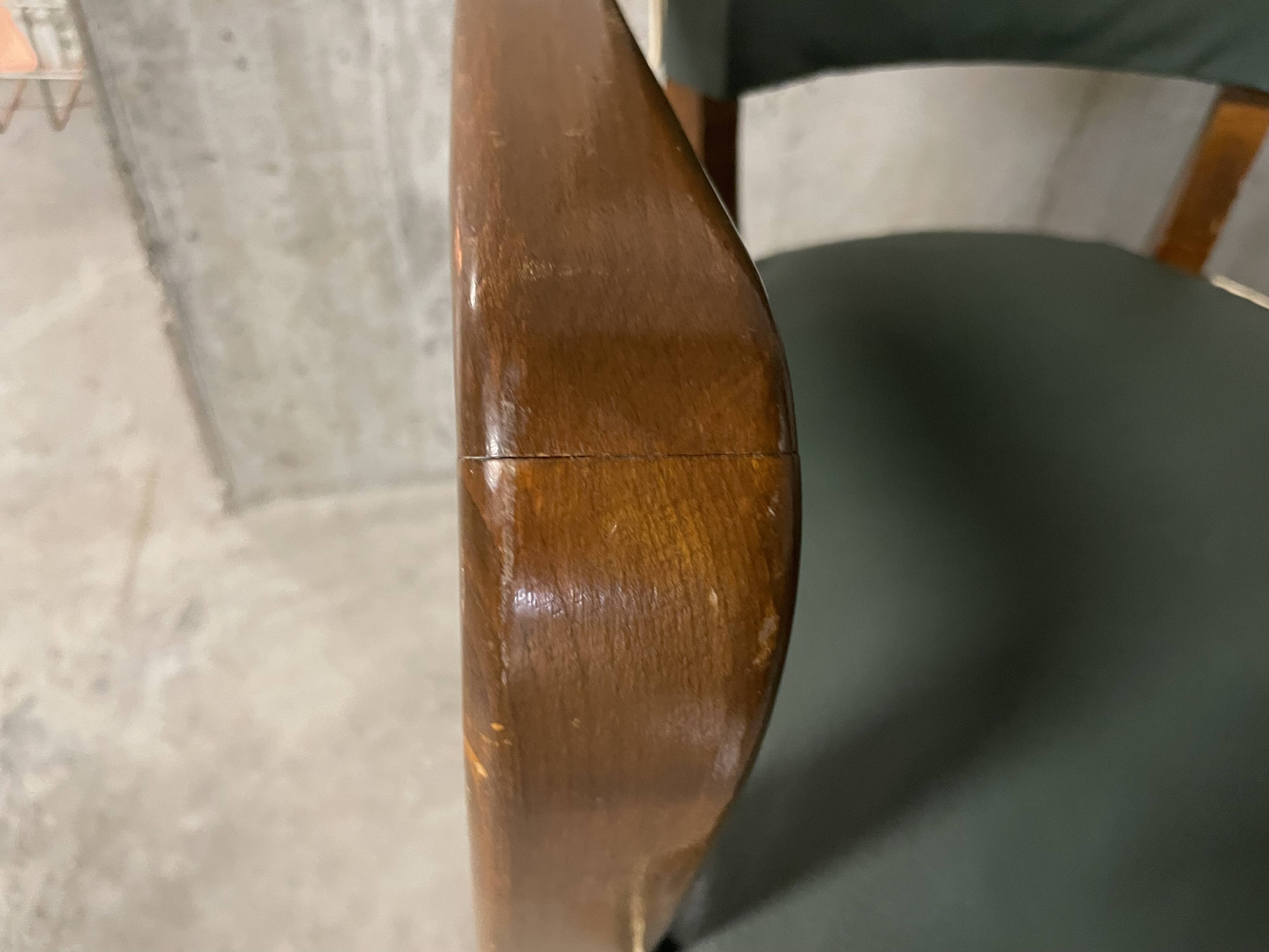 Fauteuil bridge, années 50