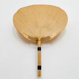 Uchiwa III bamboo wall lamp by Ingo Maurer for Design M