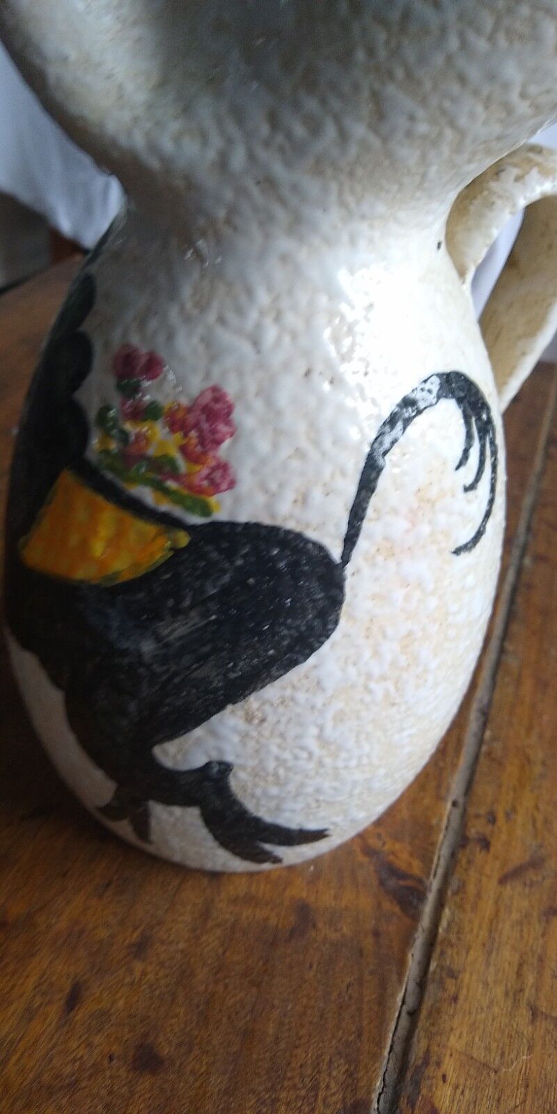 Pitcher and 5 ceramic cups from Toledo 1950/60